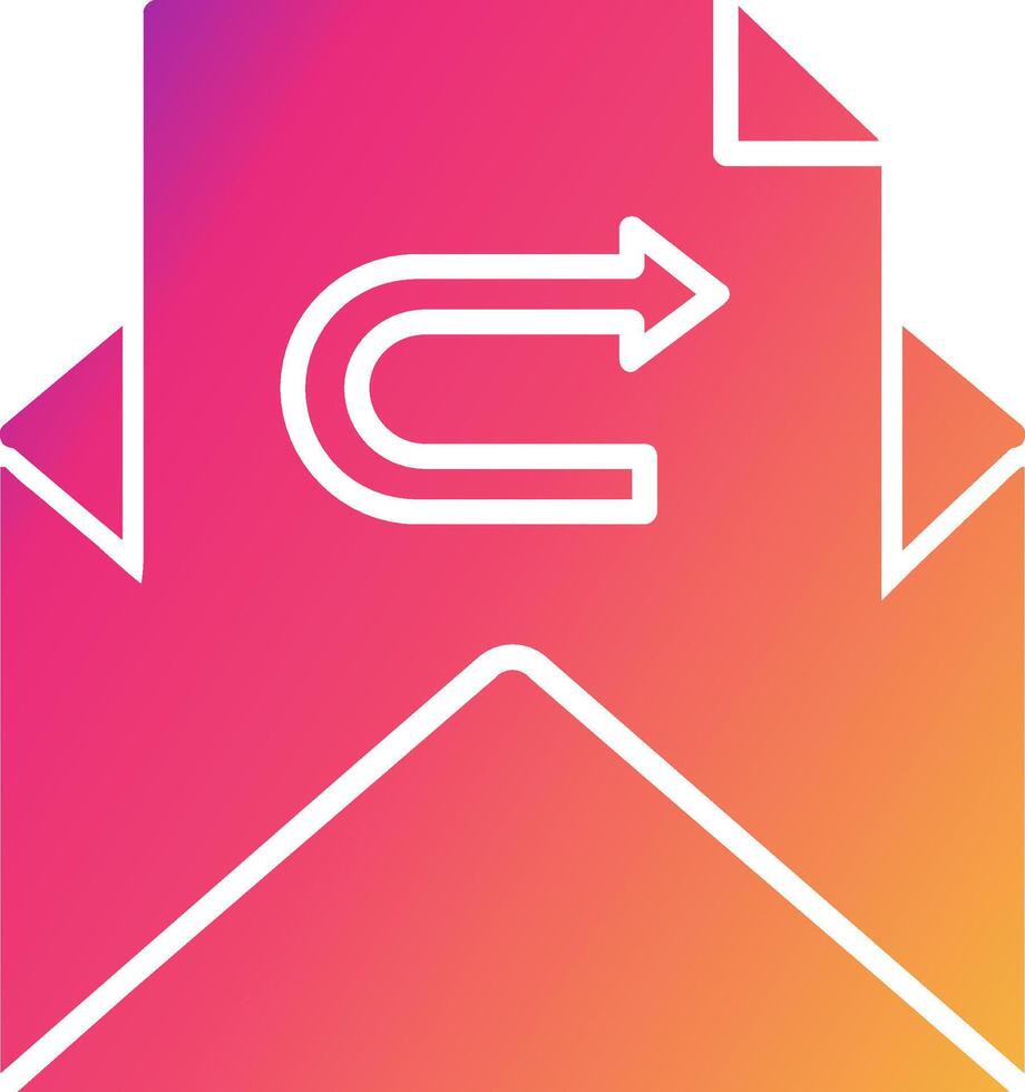 Reply Message Icon Design Symbol vector