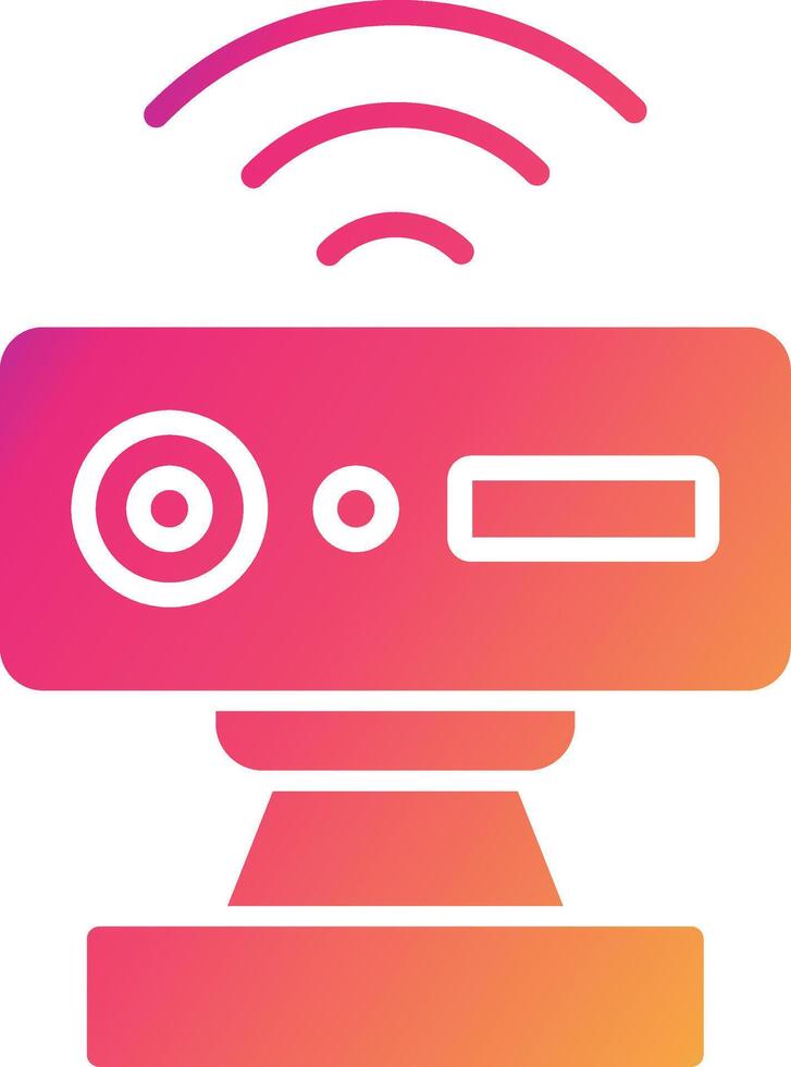 Motion Sensor Icon Design Symbol vector
