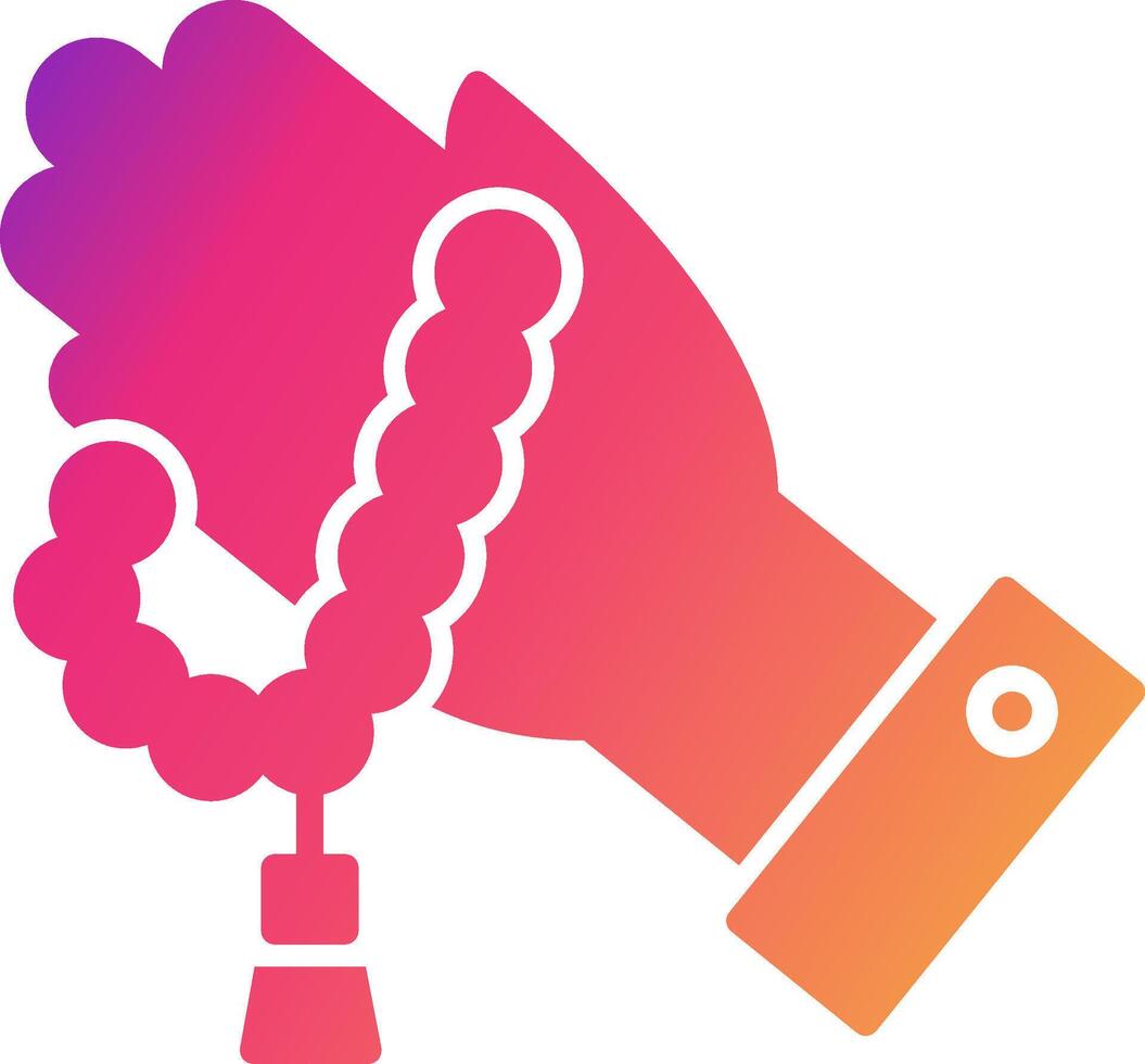 Tasbih Icon Design Symbol vector