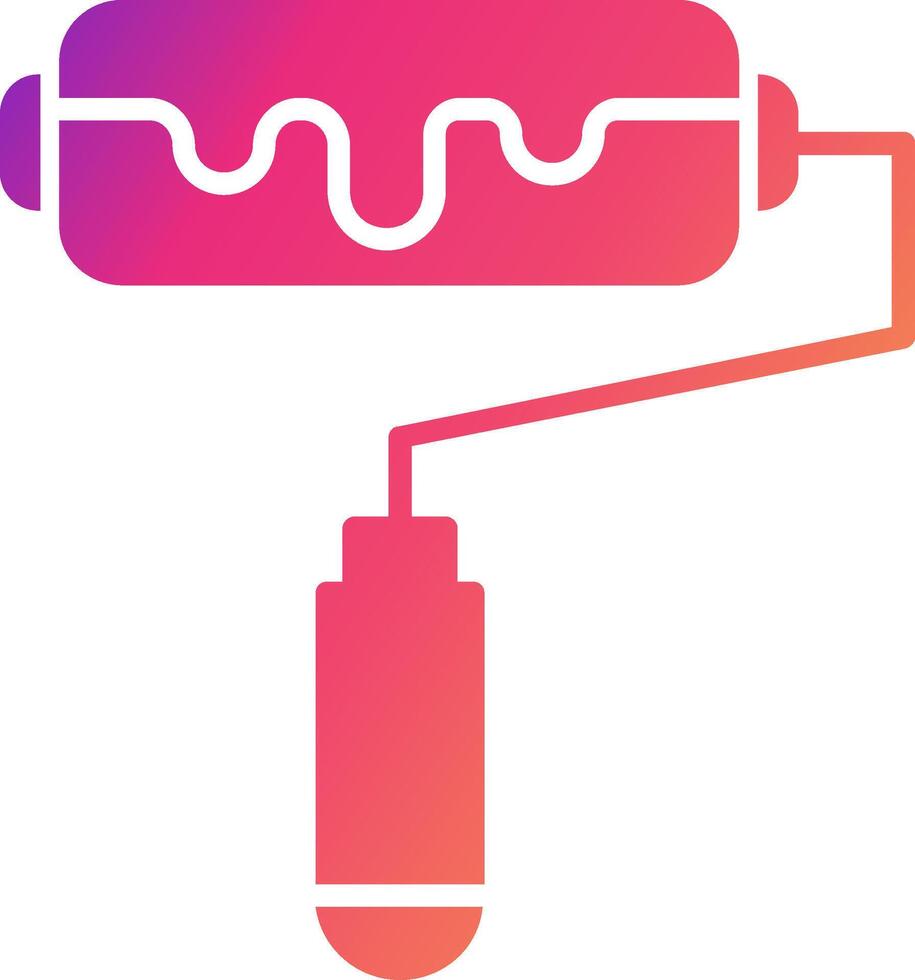 Roller Icon Design Symbol vector