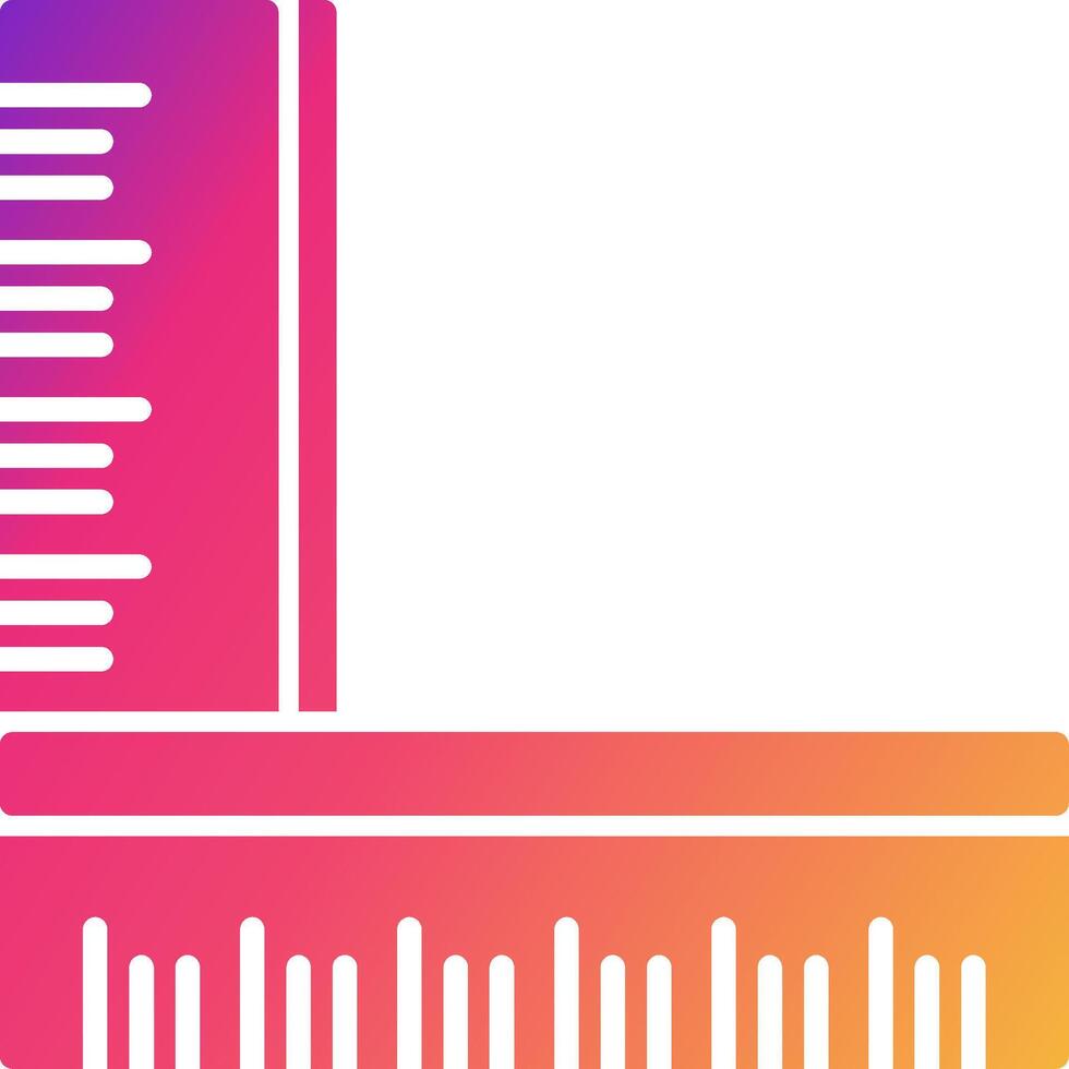 Ruler Icon Design Symbol vector