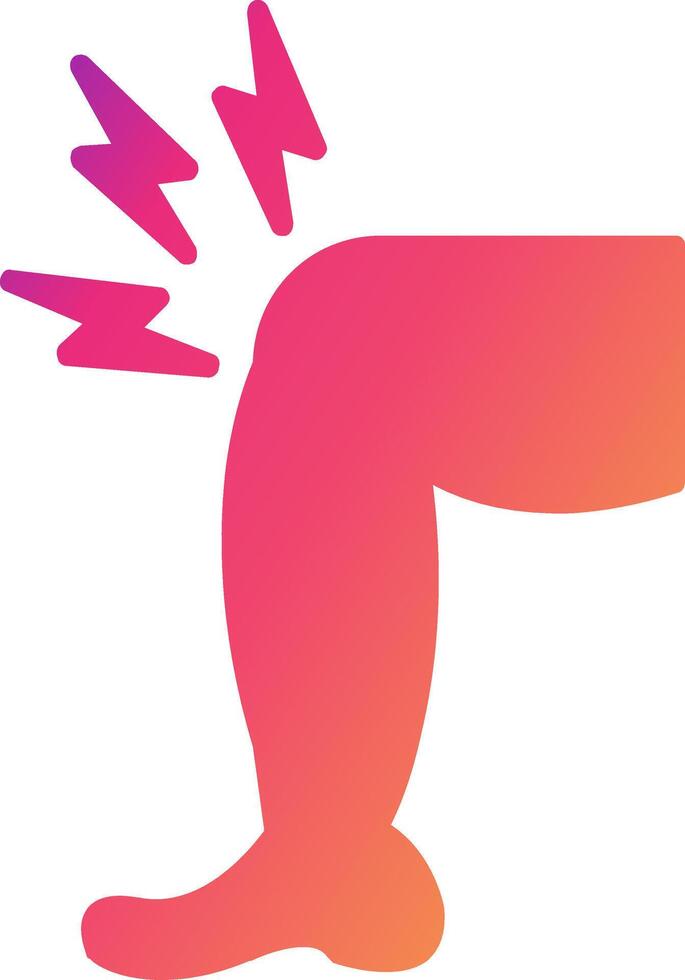 Pain Icon Design Symbol vector