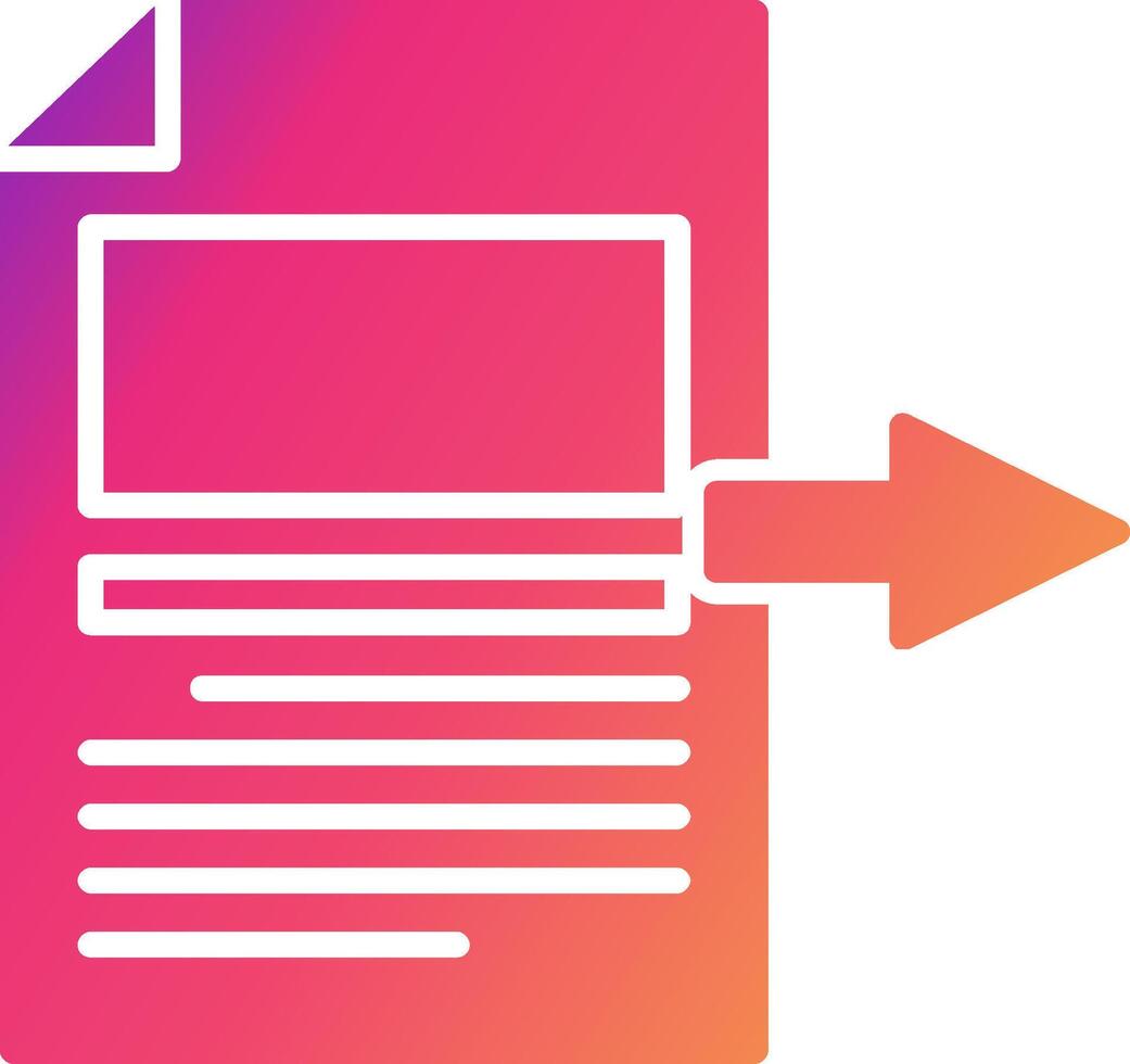 Document Icon Design Symbol vector
