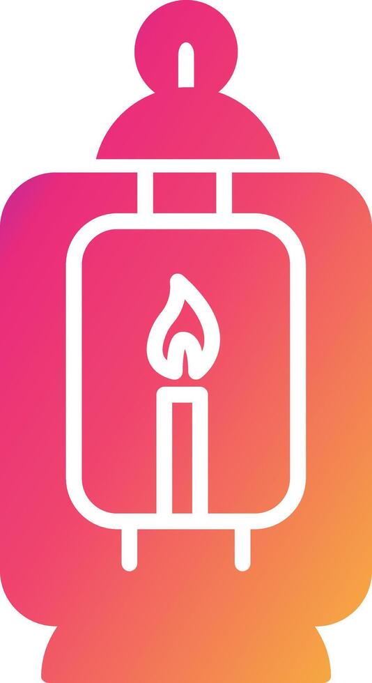 Oil Lamp Icon Design Symbol vector
