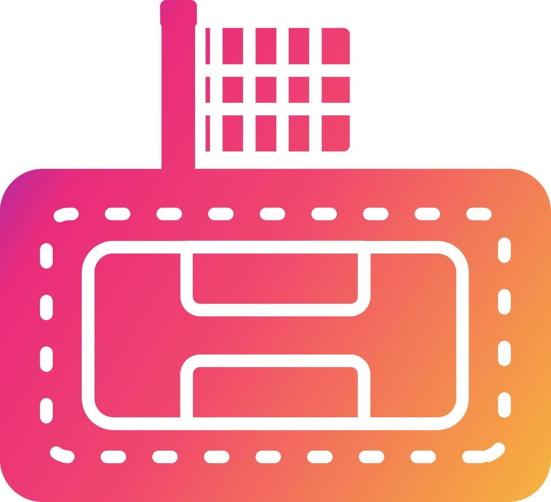 Race Track Icon Design Symbol vector