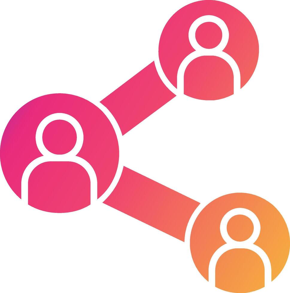 Network Icon Design Symbol vector