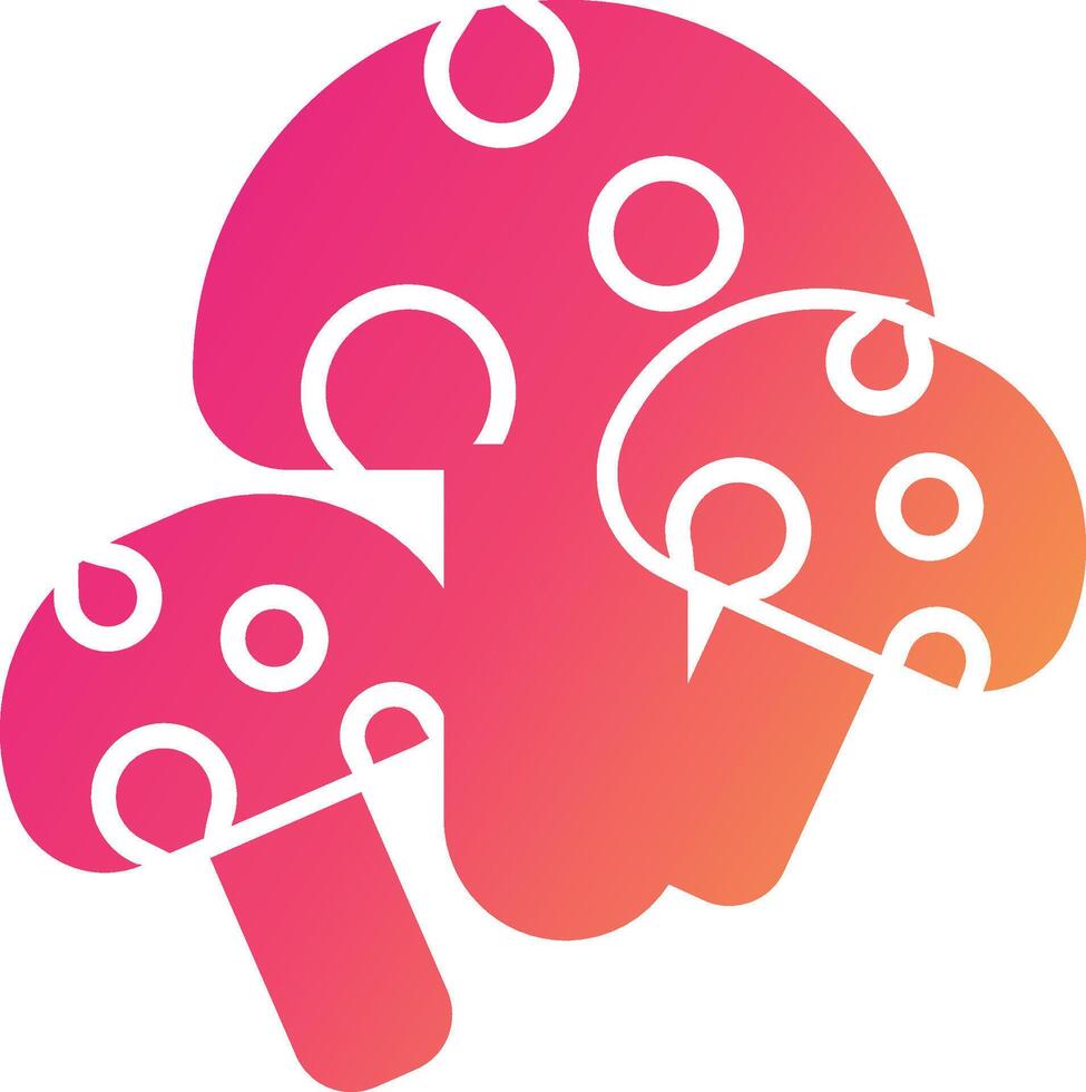 Mushroom Icon Design Symbol vector