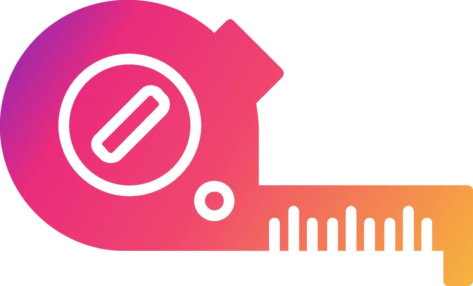 Measure Tape Icon Design Symbol vector