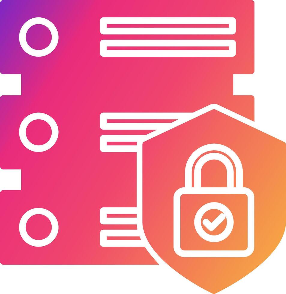 Database Icon Design Symbol vector