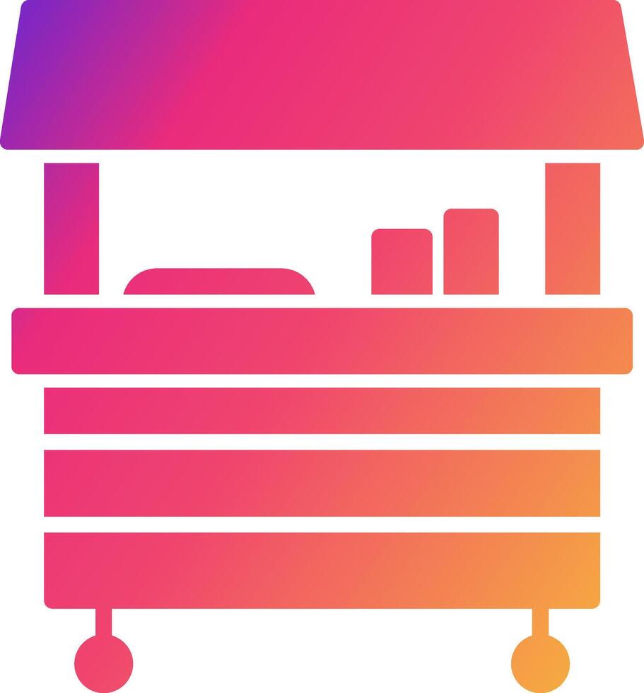 Food Stand Icon Design Symbol vector