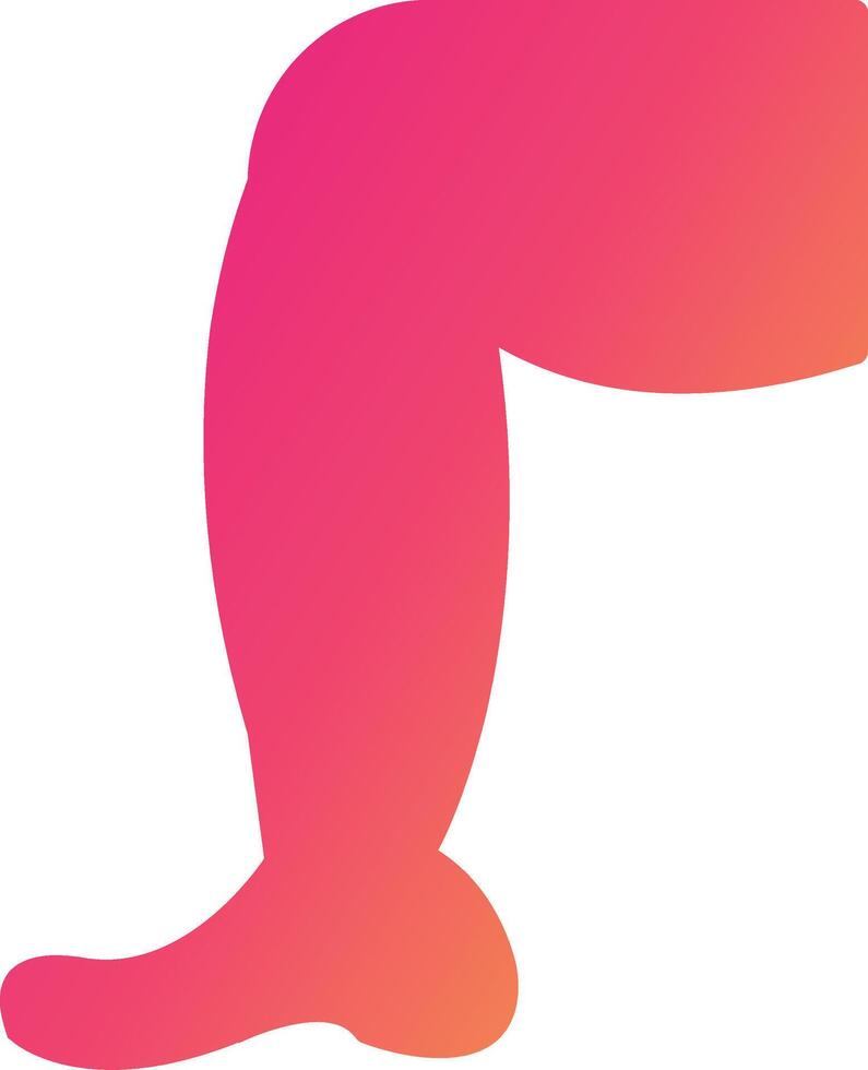 Leg Icon Design Symbol vector