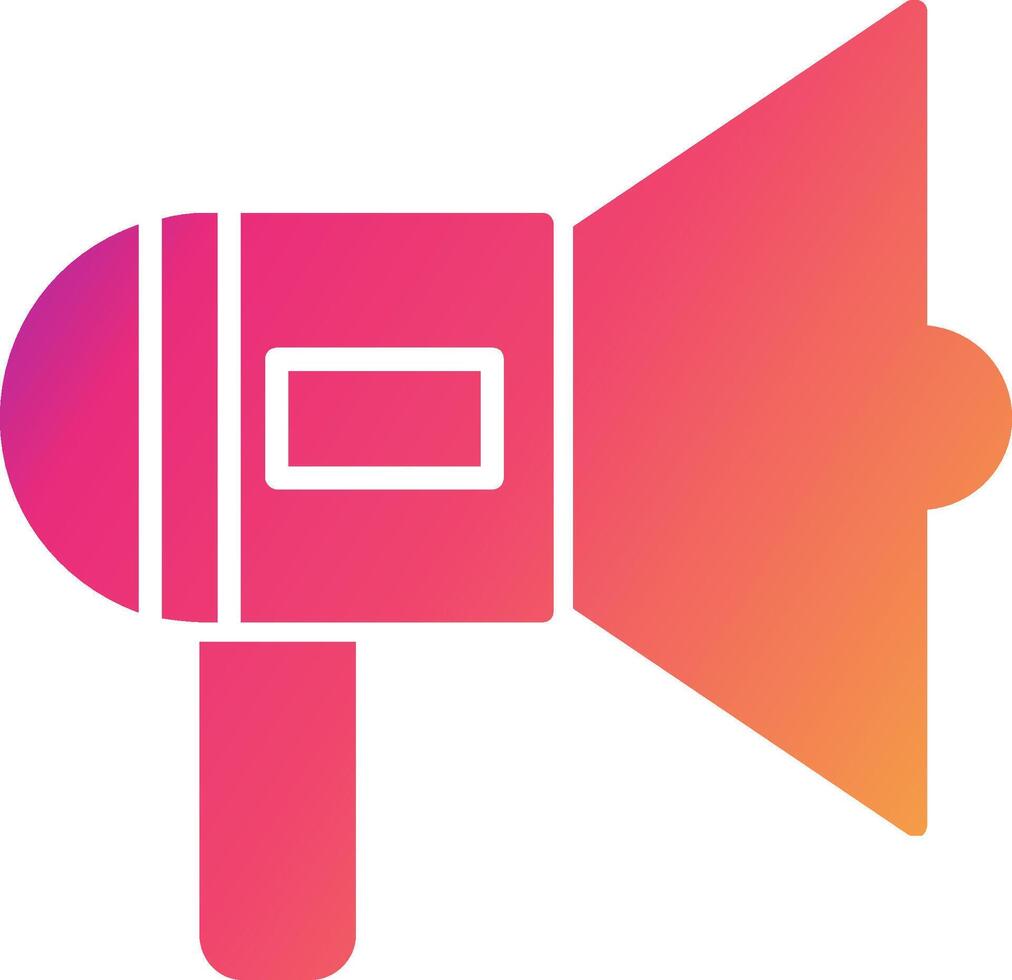 Loud Speaker Icon Design Symbol vector