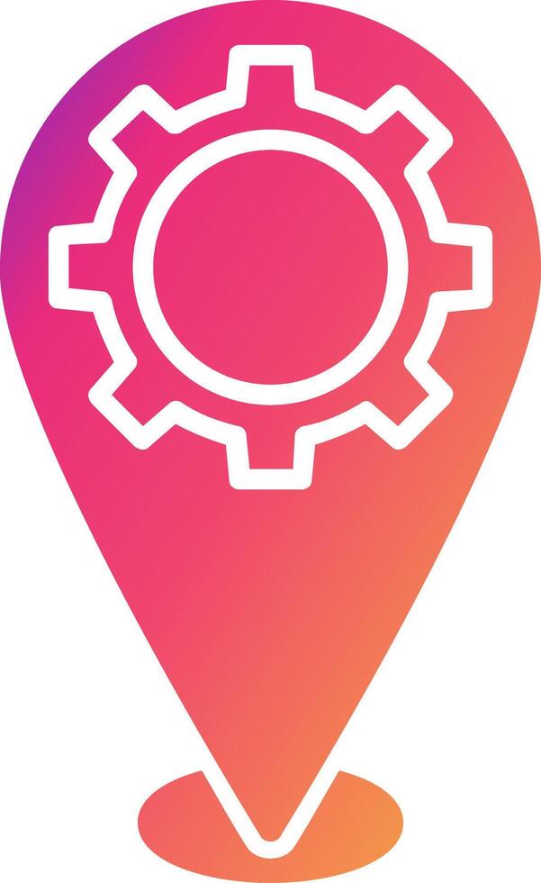 Location Icon Design Symbol vector