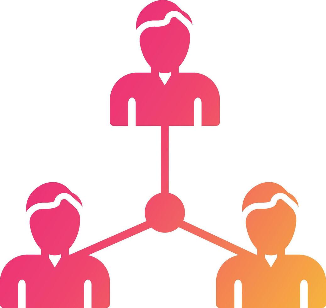 Hierarchy Icon Design Symbol vector