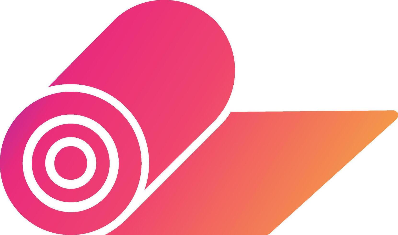 Gym Mat Icon Design Symbol vector