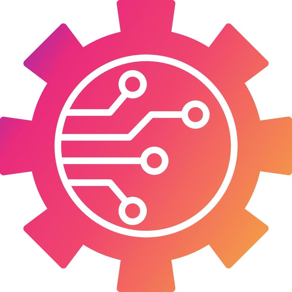 Digitalisation Icon Design Symbol vector