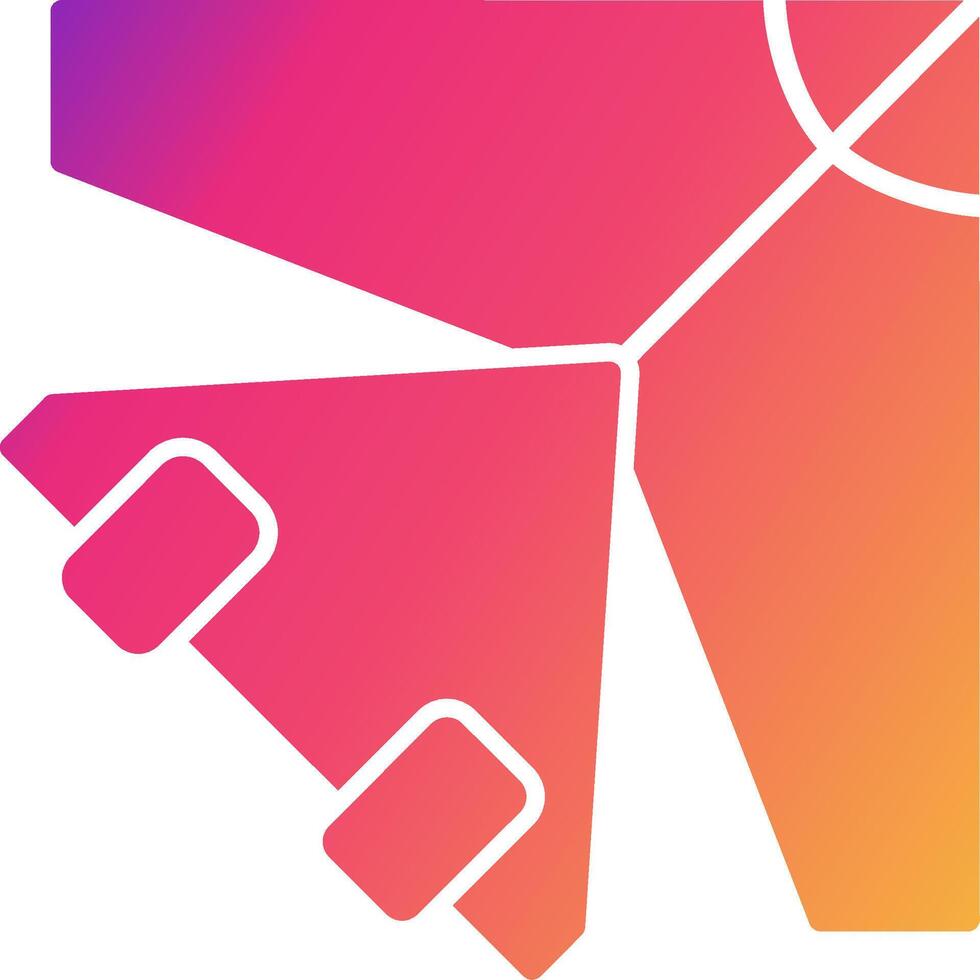 Glider Icon Design Symbol vector