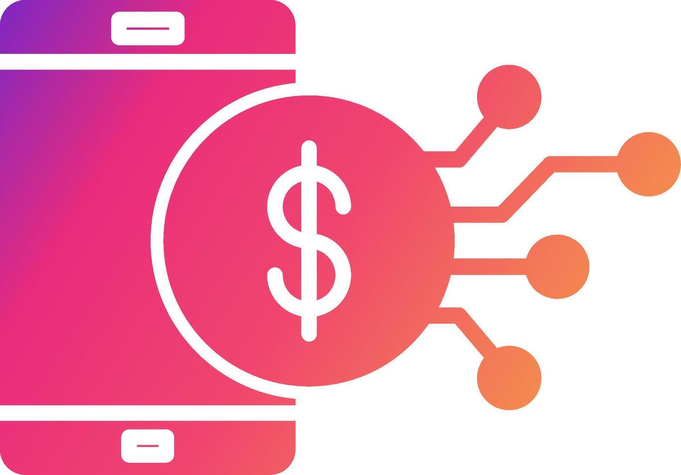 Digital Economy Icon Design Symbol vector
