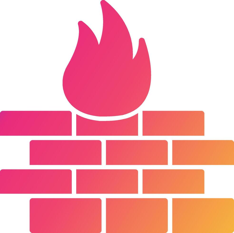Flame Icon Design Symbol vector