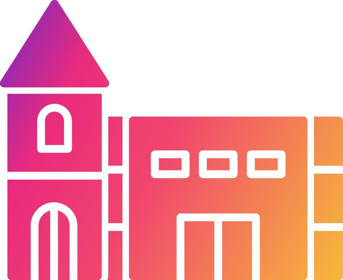Castle Icon Design Symbol vector
