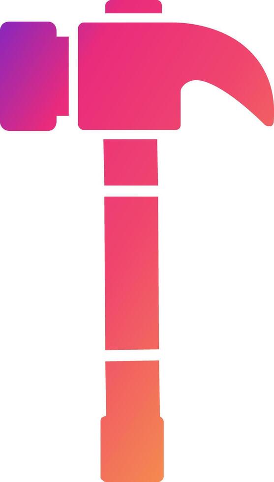Hammer Icon Design Symbol vector