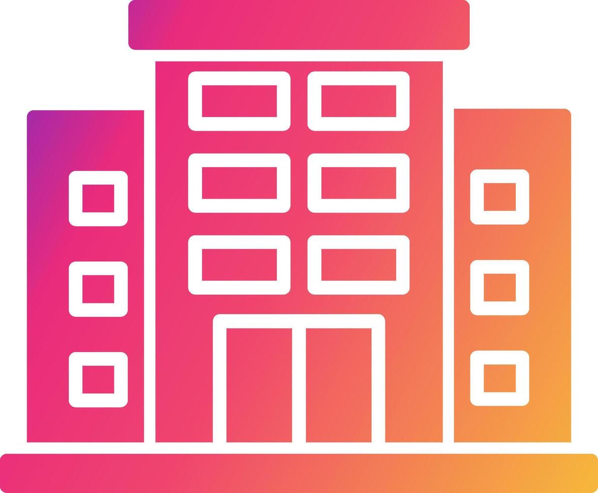 Building Icon Design Symbol vector