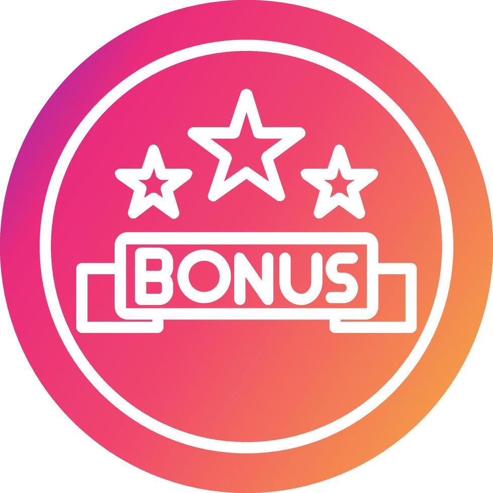 Bonus Icon Design Symbol vector