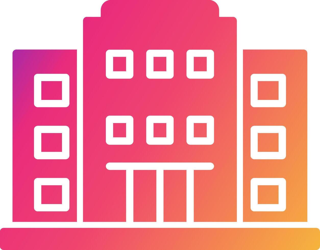 Hotel Icon Design Symbol vector