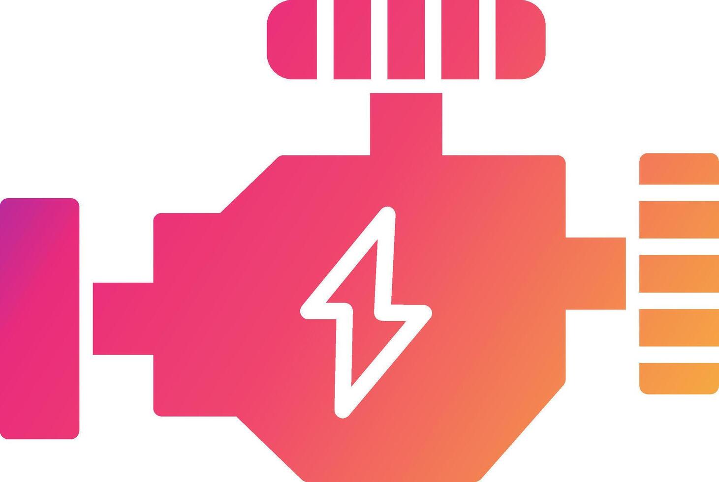 Car Engine Icon Design Symbol vector