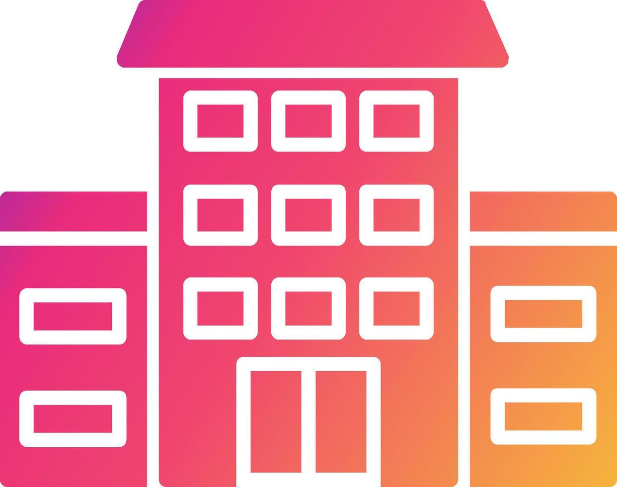 Building Icon Design Symbol vector
