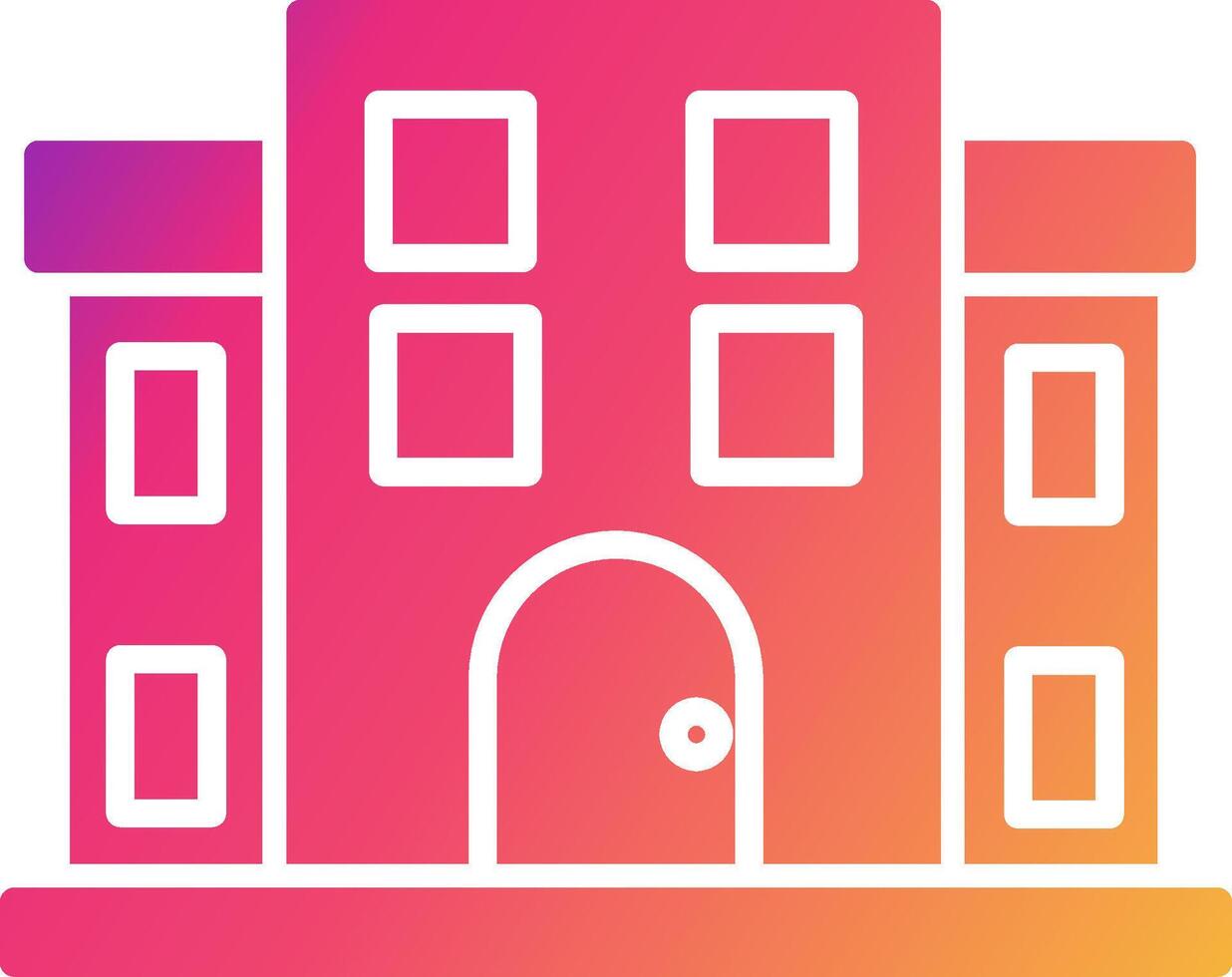 Building Icon Design Symbol vector