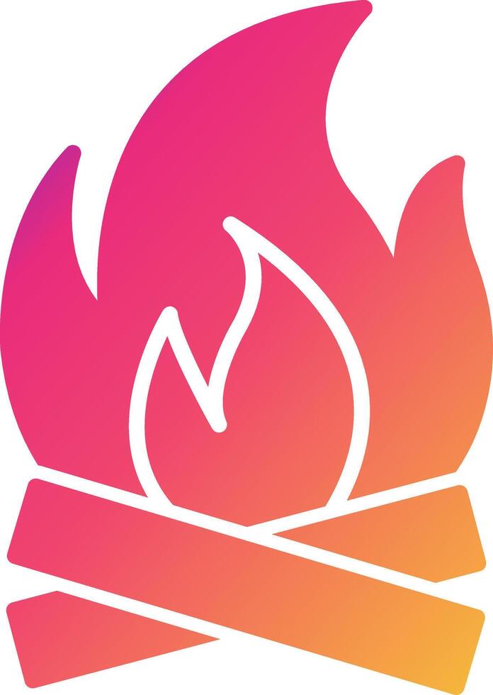 Bonfire Icon Design Symbol vector