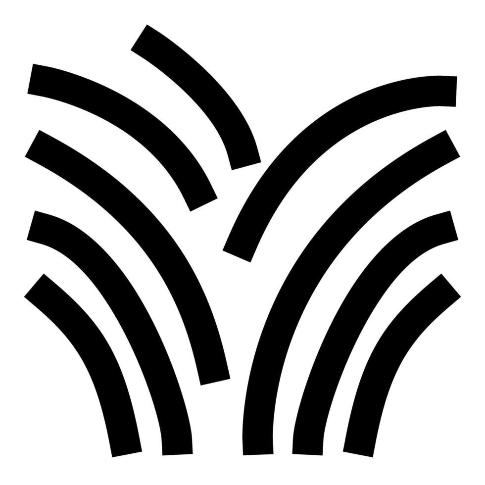 Fun Doodle Shape with Solid Line vector