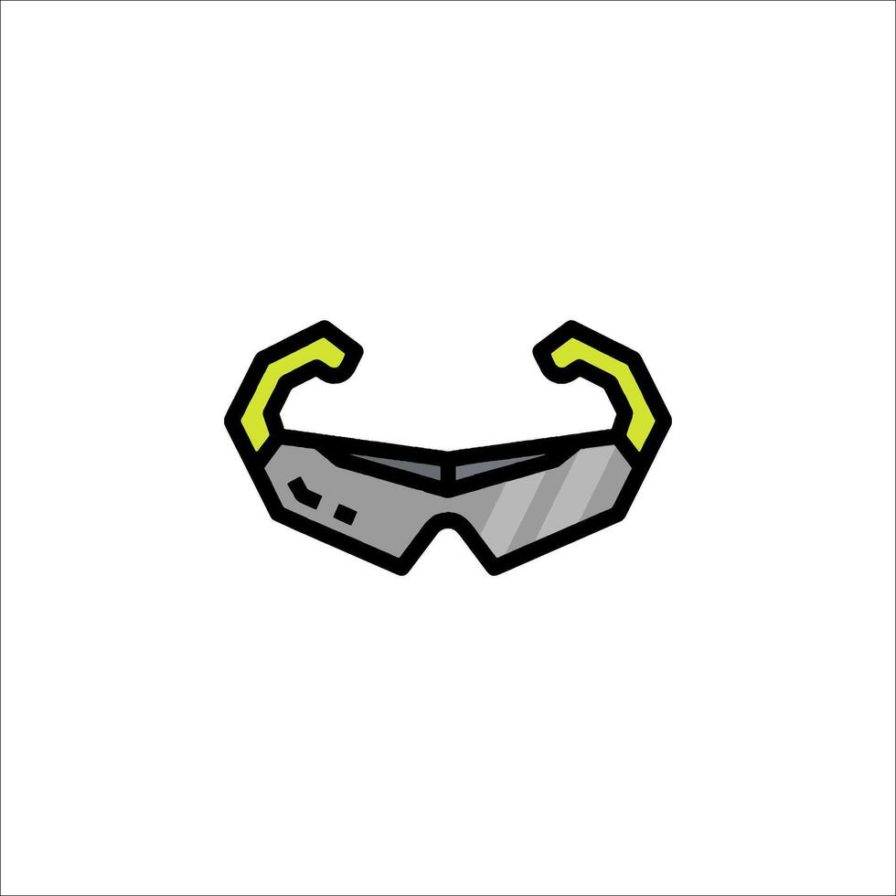 A logo for a company that makes glasses vector