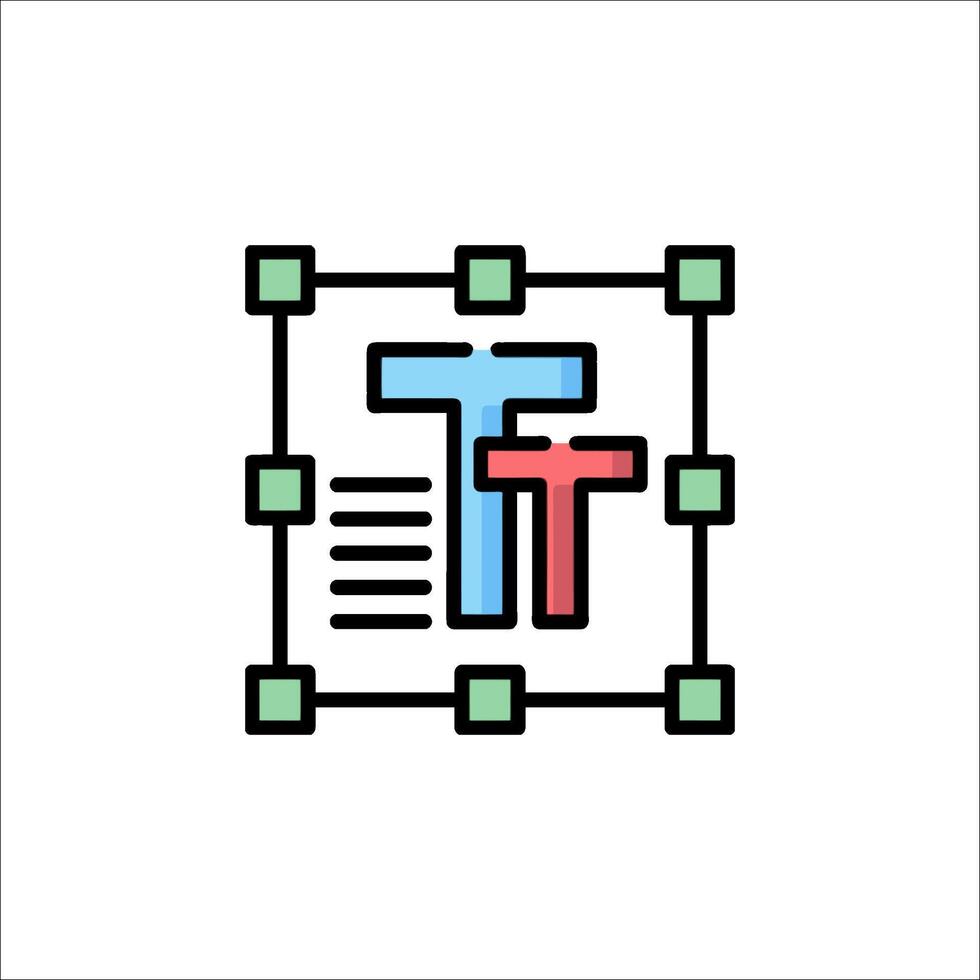A logo for a website that has the word t in it vector