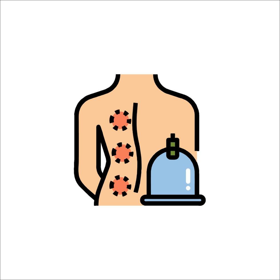 A man with a bell on his chest and a bottle vector
