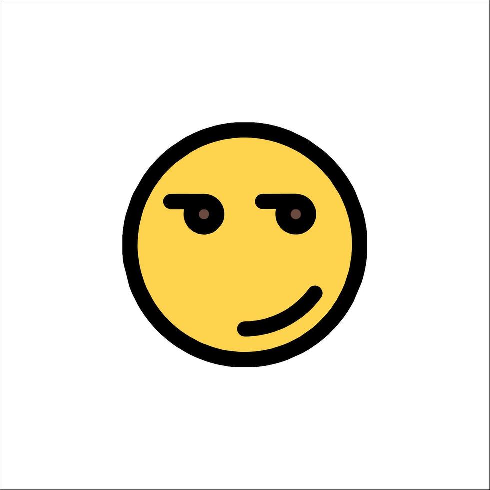 A smiley face with a frowning face vector