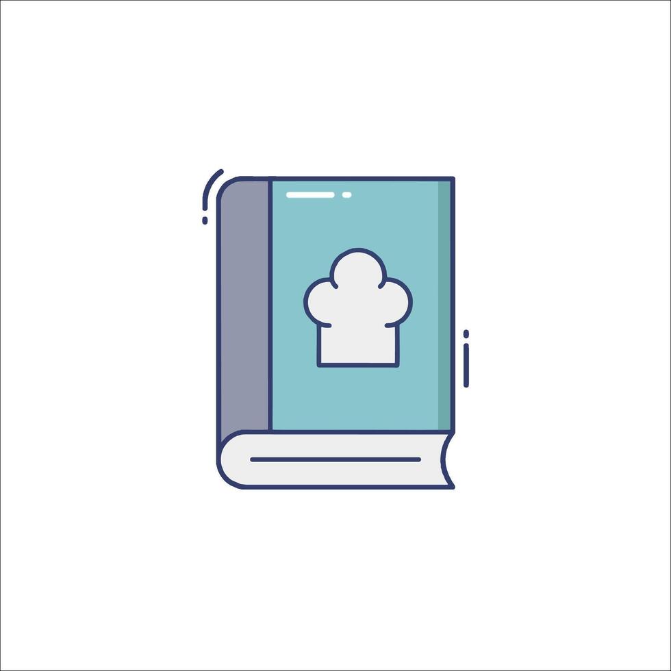 Cooking book icon illustration vector
