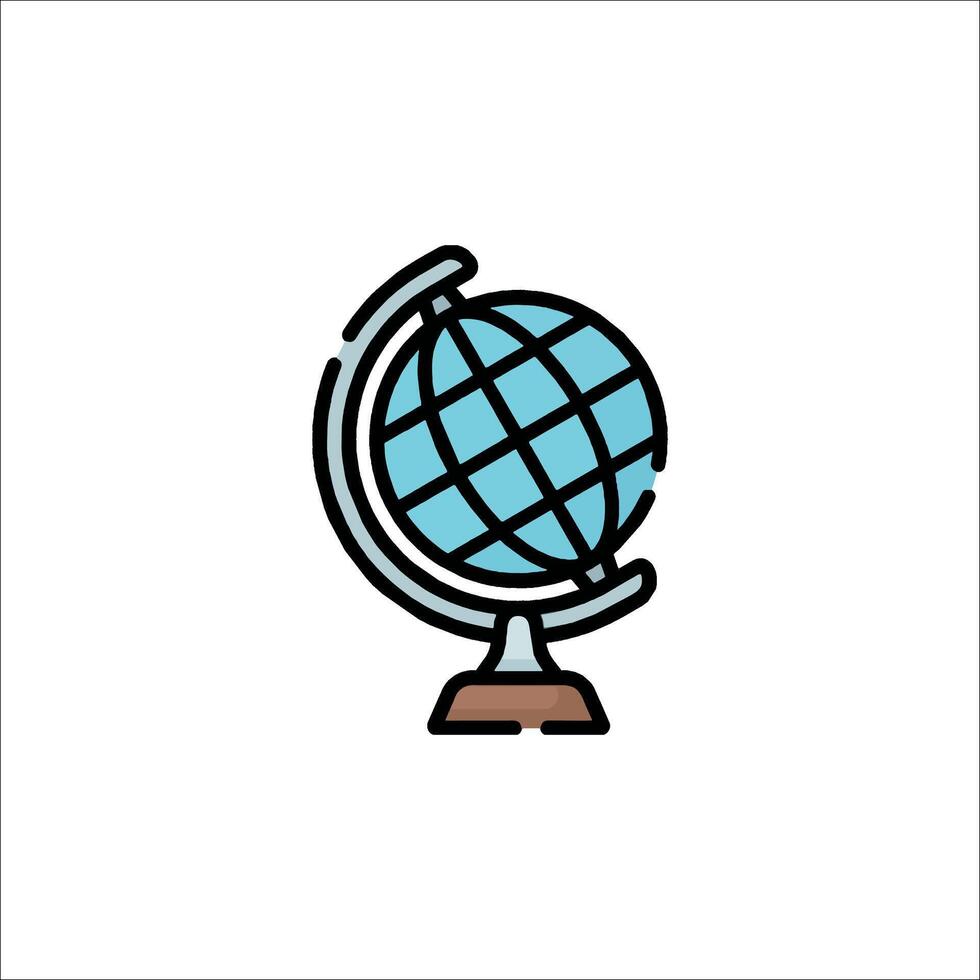 Globe icon illustration vector