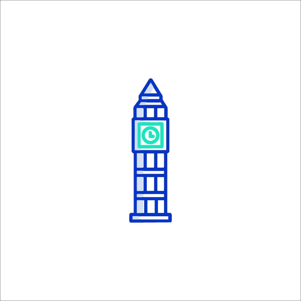 Big ben icon price 1 credit usd 1 vector