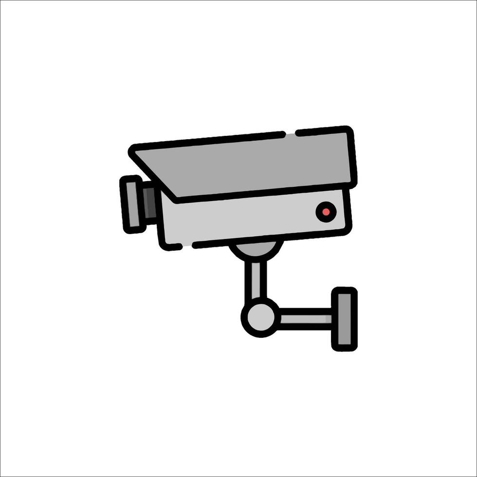 Security camera icon illustration vector