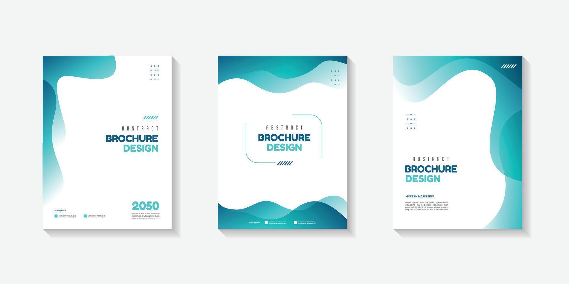 Set modern annual report cover book template design. covers modern layout, annual report, poster, flyer in A4 vector