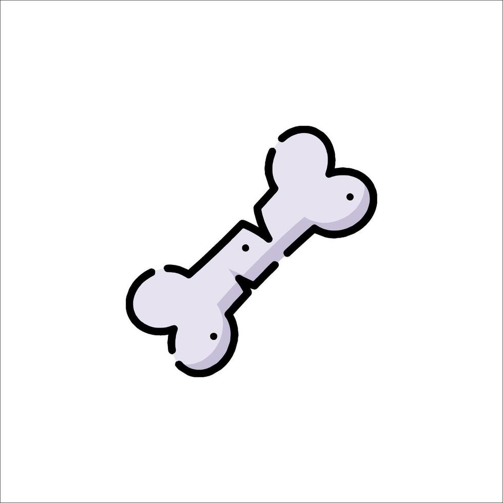 A bone icon on a white background vector