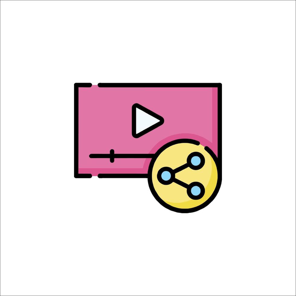player icon illustration vector