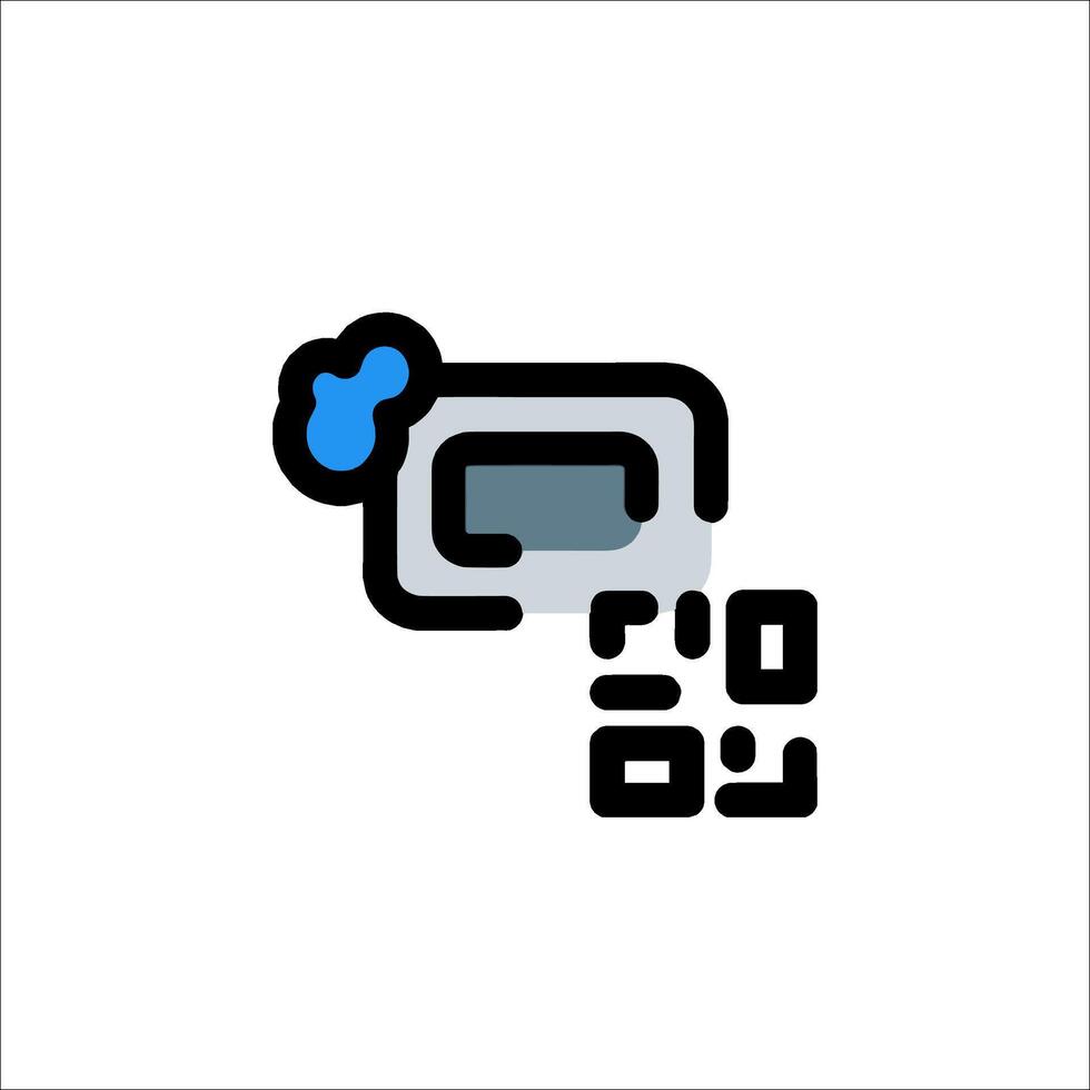 A black and blue logo for a company vector