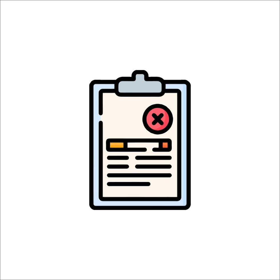 A clipboard with a check mark on it vector