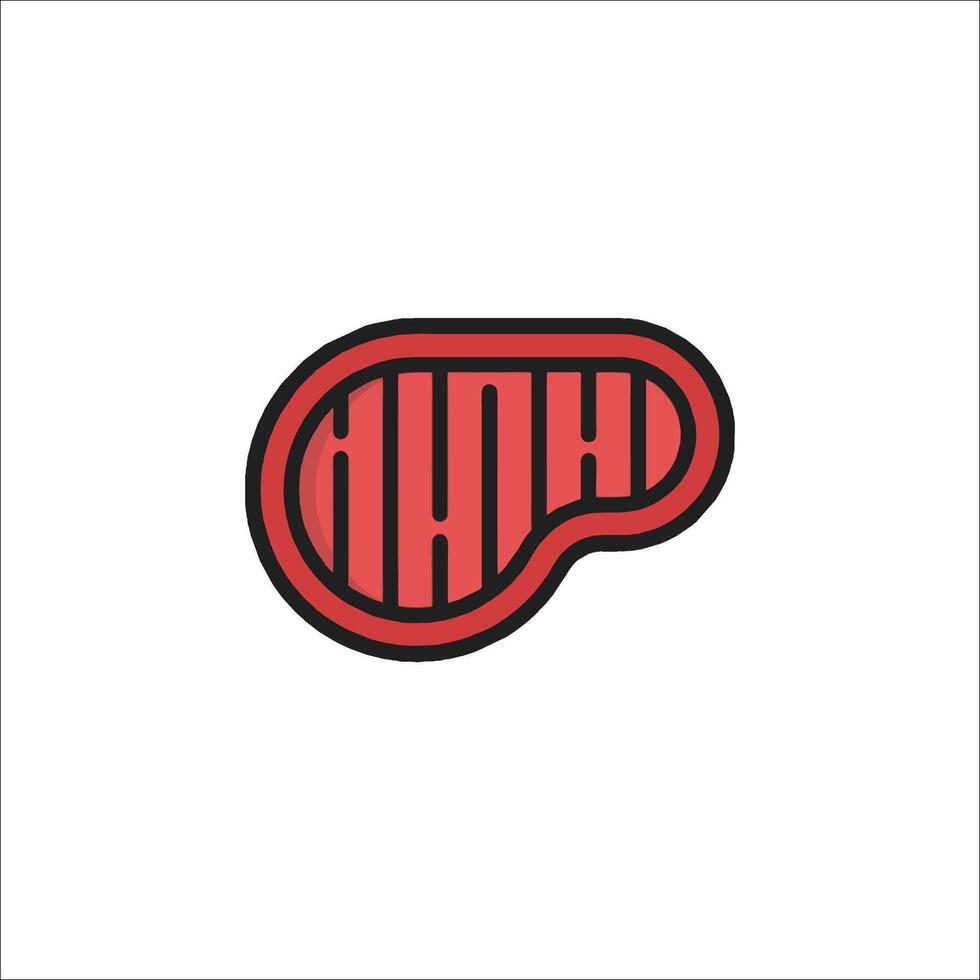 A logo for a company called kha vector