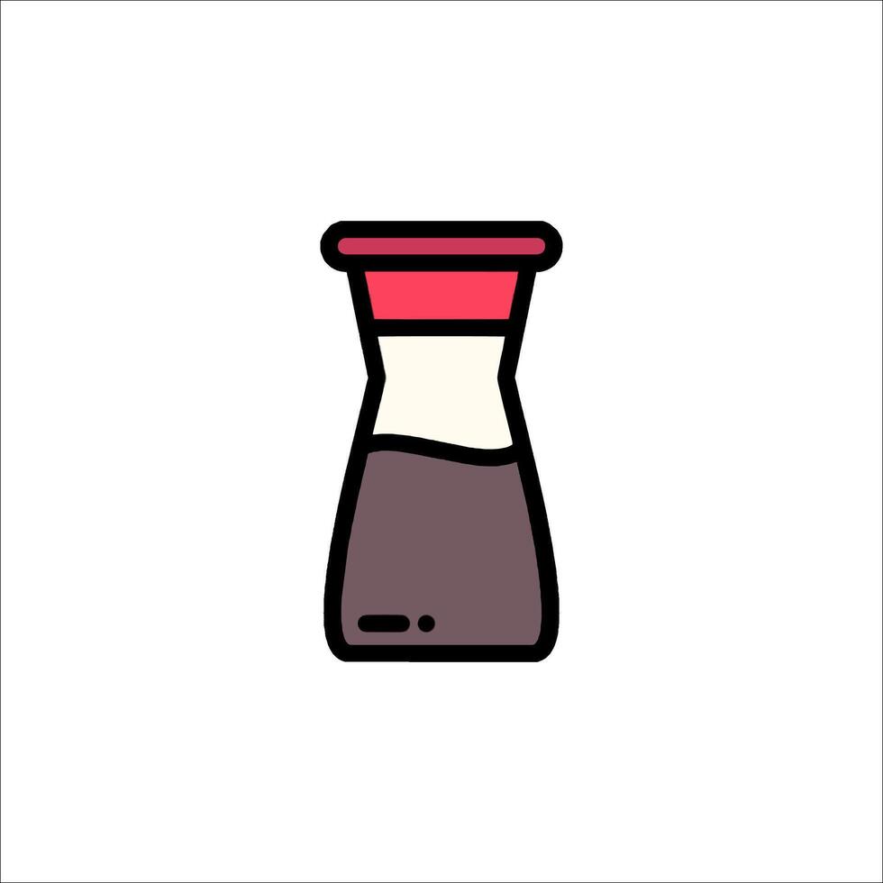 A coffee maker icon on a white background vector