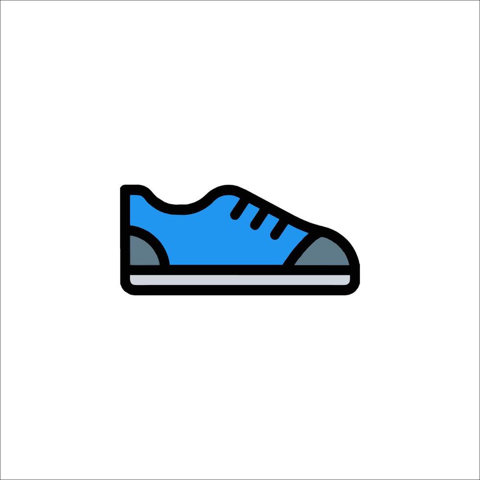 Shoe icon illustration vector