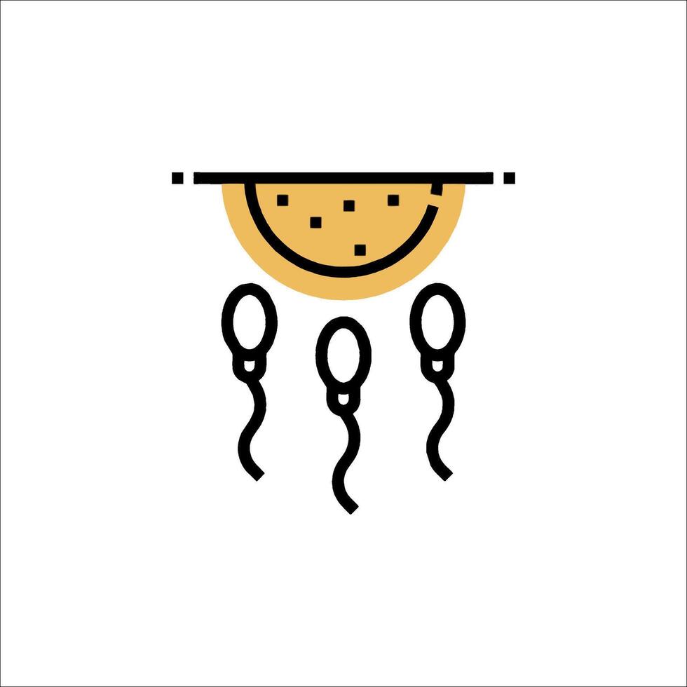 A black and white illustration of a baby in a cradle vector